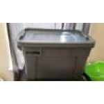 Rubbermaid® FG9S3000WHT BRUTE 14 Gallon White NSF Tote with Lid