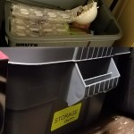 Rubbermaid® FG9S3000WHT BRUTE 14 Gallon White NSF Tote with Lid