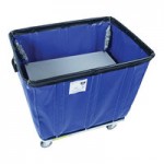 R&B Wire Products, Inc. 10 Bushel Red Fully Sewn Vinyl Basket Truck with Swivel Casters 410SOC/RD R&B Wire Products, Inc. 10 Bushel Red Fully Sewn Vinyl Basket Truck with Swivel Casters 410SOC/RD
