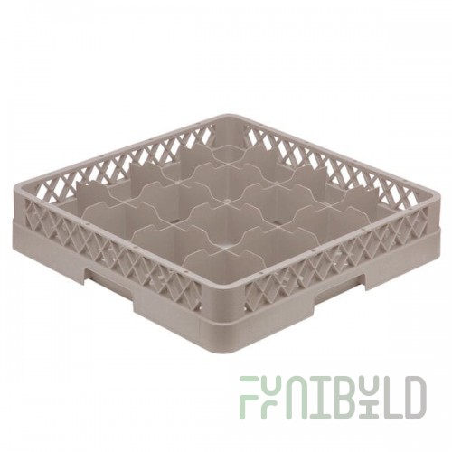 Vollrath TR4 Traex® Full-Size Beige 16-Compartment 3