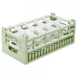 Vollrath 52729 Signature Full-Size Light Green 9-Compartment 8 1/2