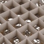 Vollrath TR9E Traex® Full-Size Beige 49-Compartment 4 13/16 Vollrath TR9E Traex® Full-Size Beige 49-Compartment 4 13/16