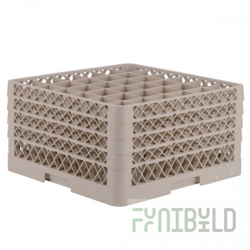 Vollrath TR7CCCC Traex® Full-Size Beige 36-Compartment 9 7/16