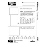Metro 18WB5C Wall Mount for Five 18 Metro 18WB5C Wall Mount for Five 18