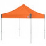 E-Z Up ENDA10KSO Endeavor Instant Shelter 10' x 10' Steel Orange Canopy with Clear Aluminum Frame E-Z Up ENDA10KSO Endeavor Instant Shelter 10' x 10' Steel Orange Canopy with Clear Aluminum Frame