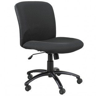 Safco 3491BL Uber Black Big & Tall Chair Safco 3491BL Uber Black Big & Tall Chair
