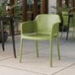 Lancaster Table & Seating Rio Sea Moss Green Resin Arm Chair