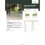 Lancaster Table & Seating Rio Sea Moss Green Resin Arm Chair