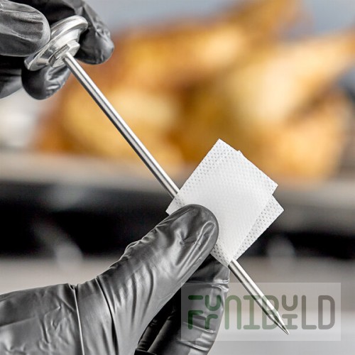 Sani Professional B74500 Food Thermometer Probe Wipes - 1,500/Case
