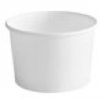 Choice 16 oz. White Paper Frozen Yogurt / Soup / Food Cup - 50/Pack Choice 16 oz. White Paper Frozen Yogurt / Soup / Food Cup - 50/Pack