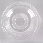 Fineline 5048-BK Super Bowl 48 oz. Black PET Plastic Bowl - 50/Case