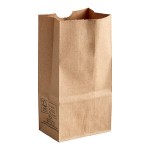 Duro Husky Dubl Life 2 lb. Heavy Duty Natural Kraft Bag - 400/Bundle