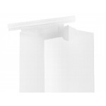 Choice 1/2 lb. White Customizable Paper Coffee Bag with Reclosable Tin Tie - 1,000/Case