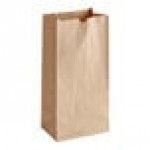 Choice Heavy Duty 12 lb. Extra Heavy-Duty Natural Kraft Bag - 400/Case
