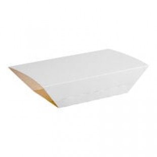 Southern Champion Clay Coated Kraft Food Tray Sleeves for 5 lb. Food Trays - 250/Case
