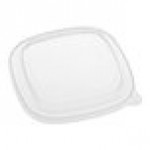 Choice 16 oz. Square PET Take-Out Lid - 300/Case