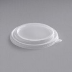 Choice 16 oz. Square PET Take-Out Lid - 300/Case