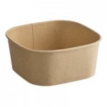 Choice 16 oz. Square PET Take-Out Lid - 300/Case