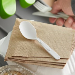 Preserve 38348 Compostable Medium Weight Dispenser Soup Spoons Refill - 840/Case