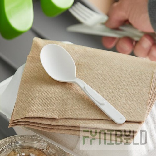 Preserve 38348 Compostable Medium Weight Dispenser Soup Spoons Refill - 840/Case