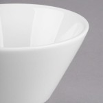 Libbey Slenda 7.75 oz. Royal Rideau White Porcelain Bouillon - Sample Libbey Slenda 7.75 oz. Royal Rideau White Porcelain Bouillon - Sample