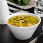Libbey Slenda 7.75 oz. Royal Rideau White Porcelain Bouillon - Sample Libbey Slenda 7.75 oz. Royal Rideau White Porcelain Bouillon - Sample