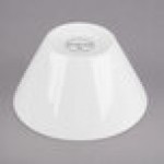 Libbey Slenda 7.75 oz. Royal Rideau White Porcelain Bouillon - Sample Libbey Slenda 7.75 oz. Royal Rideau White Porcelain Bouillon - Sample