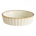 Acopa Keystone 8 oz. Vanilla Bean Stoneware Mini Casserole Dish with Lid - Sample Acopa Keystone 8 oz. Vanilla Bean Stoneware Mini Casserole Dish with Lid - Sample