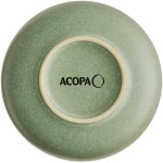 Acopa Pangea 16 oz. Sage Green Matte Porcelain Bowl - Sample