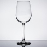 Libbey Vina 16 oz. Tall Wine Glass with Pour Lines - Sample Libbey Vina 16 oz. Tall Wine Glass with Pour Lines - Sample