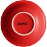 Acopa Capri 4.5 oz. Passion Fruit Red Stoneware Fruit Bowl / Monkey Dish - 48/Case
