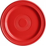 Acopa Capri 4.5 oz. Passion Fruit Red Stoneware Fruit Bowl / Monkey Dish - 48/Case