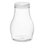 Vollrath 1214LJ Dripcut® 16 oz. Clear Polycarbonate Teardrop Syrup Server Jar