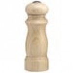 Chef Specialties 06255 Professional Series Customizable Salem Natural Finish Salt / Pepper Shaker - 6 Chef Specialties 06255 Professional Series Customizable Salem Natural Finish Salt / Pepper Shaker - 6
