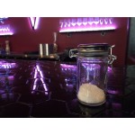 TableCraft H15S&P 1.5 oz. Resealable Salt and Pepper Shaker Glass Jar with Stainless Steel Clip-Top Lid TableCraft H15S&P 1.5 oz. Resealable Salt and Pepper Shaker Glass Jar with Stainless Steel Clip-Top Lid