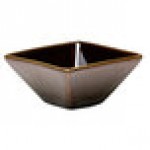 Luzerne Rustic by Oneida 1880 Hospitality L6753059940 2 oz. Chestnut Porcelain Square Dish - 72/Case Luzerne Rustic by Oneida 1880 Hospitality L6753059940 2 oz. Chestnut Porcelain Square Dish - 72/Case