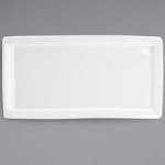 Tuxton GSP-750 TuxTrendz Santorini 3 oz. Bright White Square China Ramekin - 24/Case