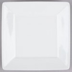 Tuxton GSP-750 TuxTrendz Santorini 3 oz. Bright White Square China Ramekin - 24/Case