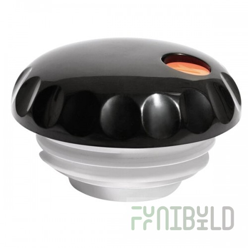 Vollrath 52175 Black Lid for SwirlServe 64 oz. Hot-N-Cold Beverage Server