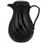 Vollrath 52175 Black Lid for SwirlServe 64 oz. Hot-N-Cold Beverage Server