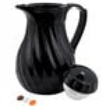 Vollrath 52126 SwirlServe Tilt & Pour 10 oz. Black Beverage Server Vollrath 52126 SwirlServe Tilt & Pour 10 oz. Black Beverage Server