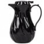Vollrath 52126 SwirlServe Tilt & Pour 10 oz. Black Beverage Server Vollrath 52126 SwirlServe Tilt & Pour 10 oz. Black Beverage Server