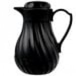 Vollrath 52126 SwirlServe Tilt & Pour 10 oz. Black Beverage Server Vollrath 52126 SwirlServe Tilt & Pour 10 oz. Black Beverage Server