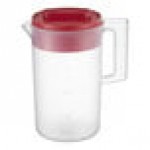 Rubbermaid® Simply Pour 1 Gallon Plastic Pitcher with Multifunction Lid 2122590 - 2/Case Rubbermaid® Simply Pour 1 Gallon Plastic Pitcher with Multifunction Lid 2122590 - 2/Case