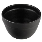 G.E.T. Enterprises FRD22BB Bugambilia 1.5 Qt. Classic Textured Finish Black Resin-Coated Aluminum Miami Round Bowl G.E.T. Enterprises FRD22BB Bugambilia 1.5 Qt. Classic Textured Finish Black Resin-Coated Aluminum Miami Round Bowl