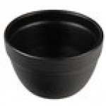G.E.T. Enterprises FRD22BB Bugambilia 1.5 Qt. Classic Textured Finish Black Resin-Coated Aluminum Miami Round Bowl G.E.T. Enterprises FRD22BB Bugambilia 1.5 Qt. Classic Textured Finish Black Resin-Coated Aluminum Miami Round Bowl