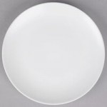 10 Strawberry Street WM-6-WHT Wazee Matte 48 oz. Round White Stoneware Serving Bowl - 2/Case