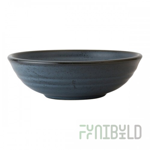 The Potter's Collection by Robert Gordon from Steelite International 1.125 Qt. Round Storm Porcelain Deep Bowl - 12/Case