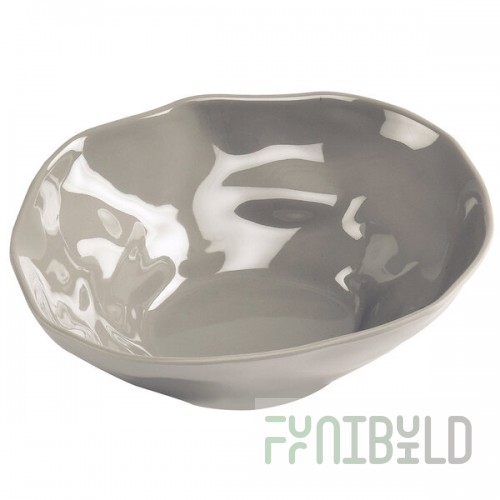 Cal-Mil Marin 22 oz. Ash Melamine Bowl