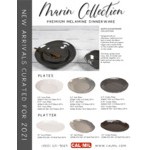 Cal-Mil Marin 22 oz. Ash Melamine Bowl Cal-Mil Marin 22 oz. Ash Melamine Bowl